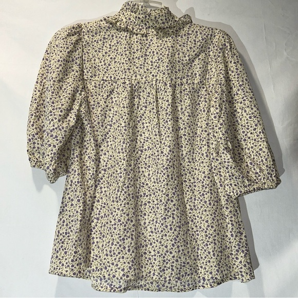 Calivta Floral Blouse Women’s Small - Picture 6 of 6